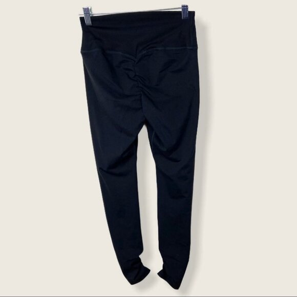 Whitney Simmons Gymshark Ribbed High Waist Leggings Black Size XS Yoga‎ Fitness - Picture 3 of 12